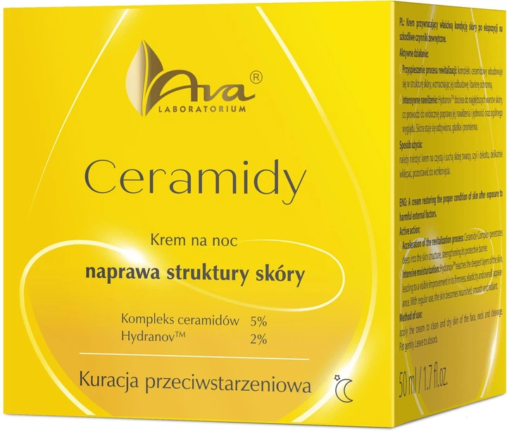 Крем для обличчя Ava Laboratorium Ceramidy зволожуючий 50 мл (5905538550582) - зображення 3