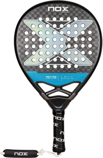 Ракетка для падел тенісу NOX At10 Genius 12K Agustin Tapia 2024 (PAT10GENIUSD) - зображення 2