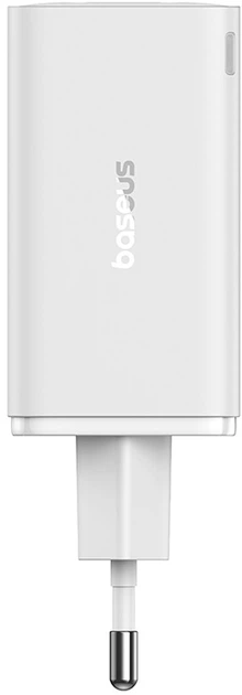 Ładowarka sieciowa Baseus GaN6 Pro 2 x USB-C + 2 x USB-A 65 W White (6932172644437) - obraz 7