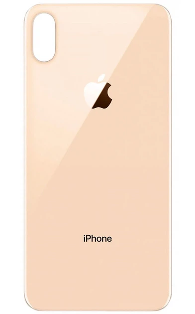 Задняя крышка (стекло) iPhone X-XS Gold, цвет Золотой Original