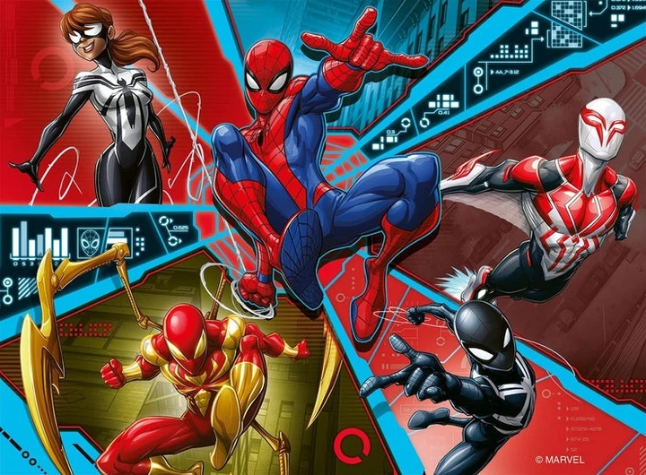Пазл Ravensburger Marvel Spider-Man 12 / 16 / 20 / 24 елементи (4005555042013) - зображення 5