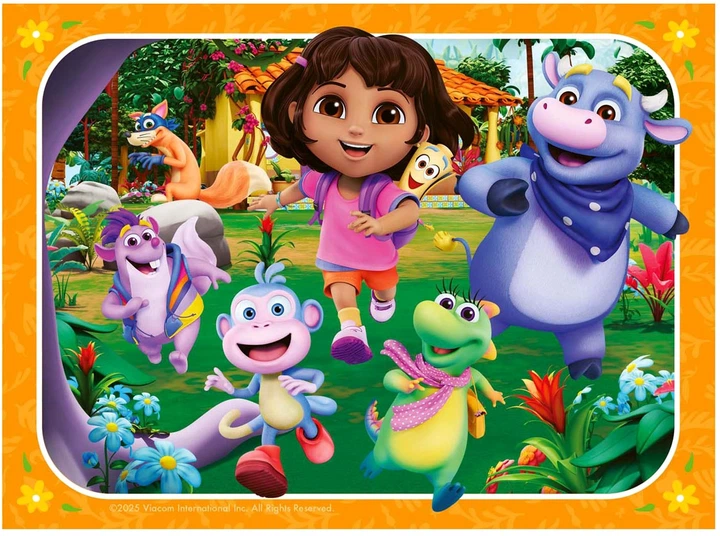 Puzzle Ravensburger Dora the Explorer 12 / 16 / 20 / 24 elementy (4005555042044) - Zdjęcie 3 Puzzle Ravensburger Dora the Explorer 12 / 16 / 20 / 24 elementy (4005555042044) - obraz 3