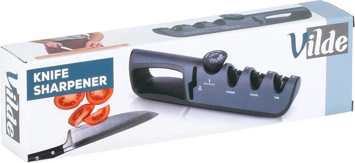 Точилка для ножів Vilde з регулюванням кута заточування чотириступенева (5904316460563) - зображення 4