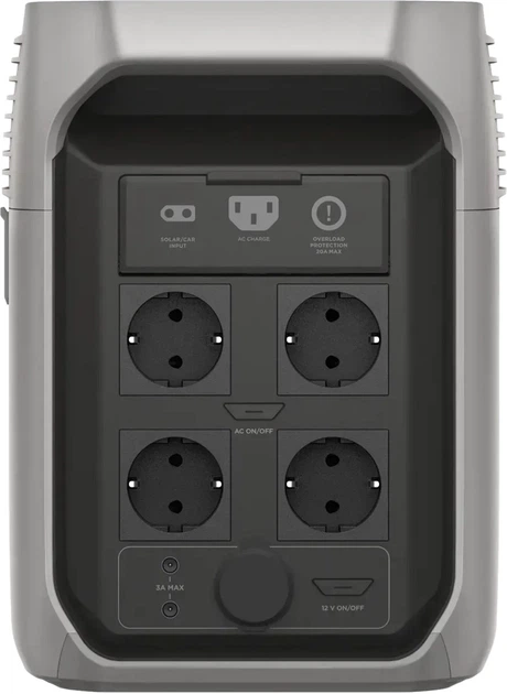 Зарядна станція EcoFlow Delta 3 1500 / 1800 Вт / 1536 Вт⋅год / LiFePO4 (EFDELTA1500-EU) - зображення 3