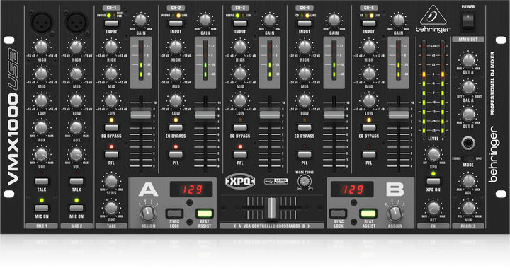 Mikser audio Behringer PRO MIXER VMX1000USB (000-A2T01-00010) - obraz 1