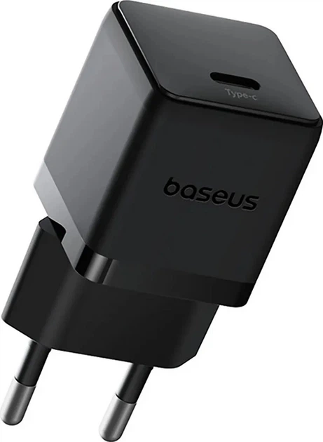 Ładowarka sieciowa Baseus Palm 1 x USB-C 30 W Black (6932172672775) - obraz 2