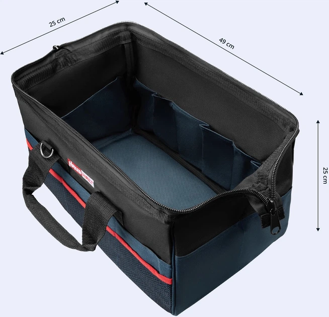 Torba narzędziowa Haushalt 49 x 25 x 25 cm VG059 (4772013255765) - obraz 5