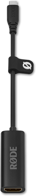 Kabel Rode konwerter HDMI - USB-C 215 mm Black (RODE ADAPTOR-HDMITOC) - obraz 2