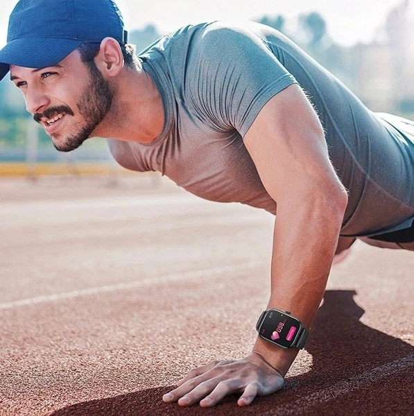 Smartwatch Awei H21 Czarny (6954284006811) - obraz 6