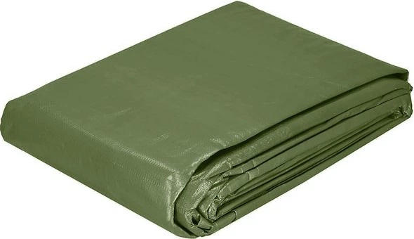 Plandeka Springos 6 x 8 m 120 g/m2 Zielona (GA2126) - obraz 2