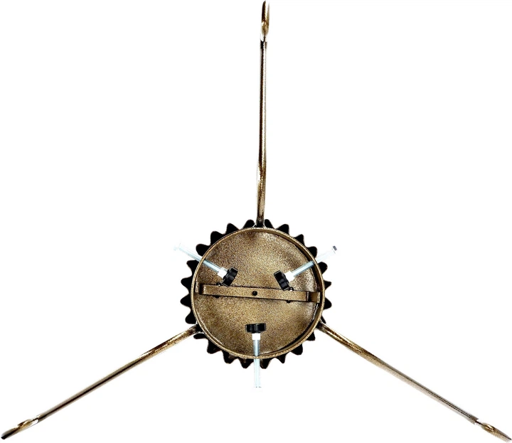 Stojak choinkowy Kadax Onyx 65 cm Złoty K3641 (5903699426623) - obraz 3