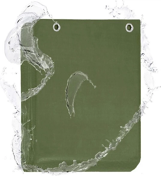 Брезент Springos 5 x 8 м 120 г/м2 Зелений (GA2127) - зображення 11