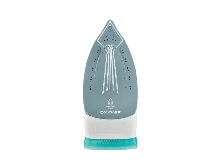Паровой утюг SilverCrest SDBG 2200 A1 керамическая подошва 2180 Вт White/Turquoise - изображение 4