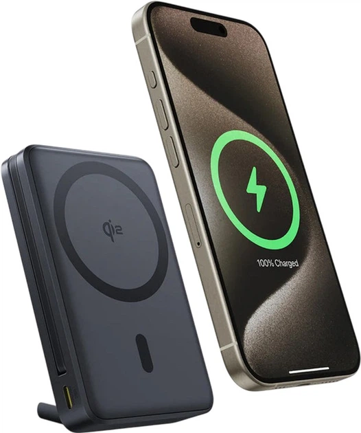 УМБ Baseus Nomos Qi2 10000 mAh 45W Black (P10078800123-00) - зображення 5