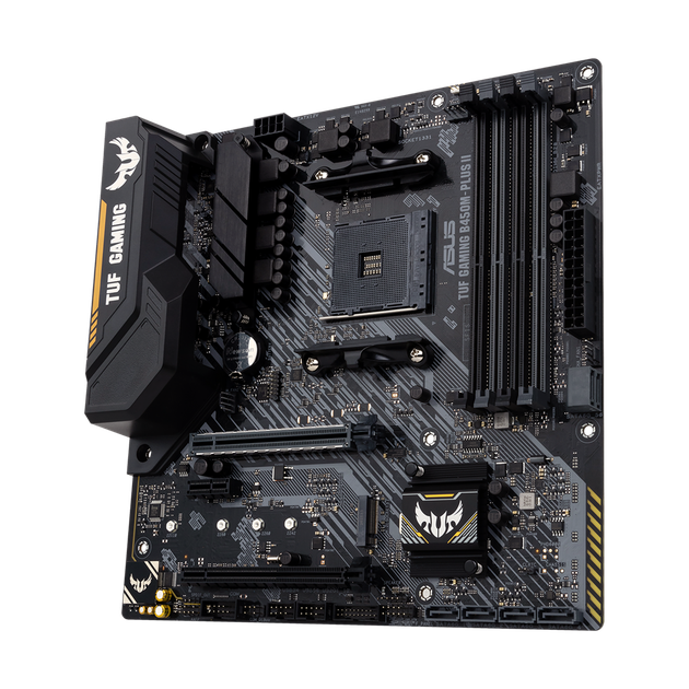 Материнська плата Asus B450M-Plus II TUF Gaming Socket AM4 (TUF GAMING B450M-PLUS II) - изображение 3