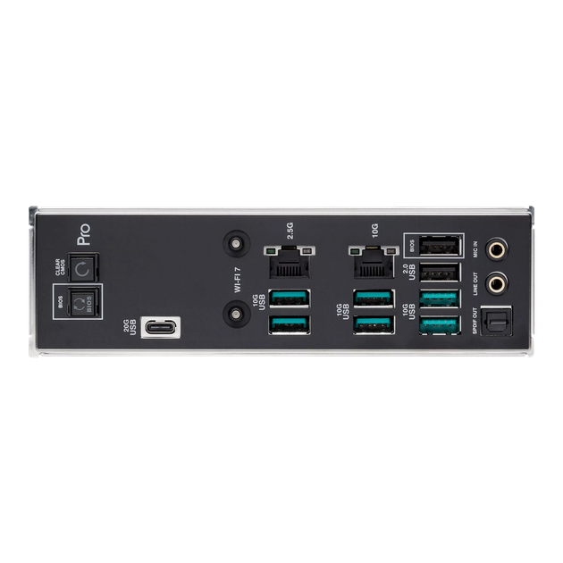 Материнська плата Asus PRO WS TRX50-SAGE WIFI Socket TR5 (PRO WS TRX50-SAGE WIFI) - Фото 5 Материнська плата Asus PRO WS TRX50-SAGE WIFI Socket TR5 (PRO WS TRX50-SAGE WIFI) - изображение 5