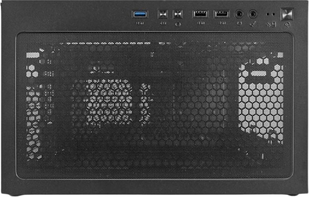 Корпус 1stPlayer X3-M-BK-4F1 RGB Black - зображення 3