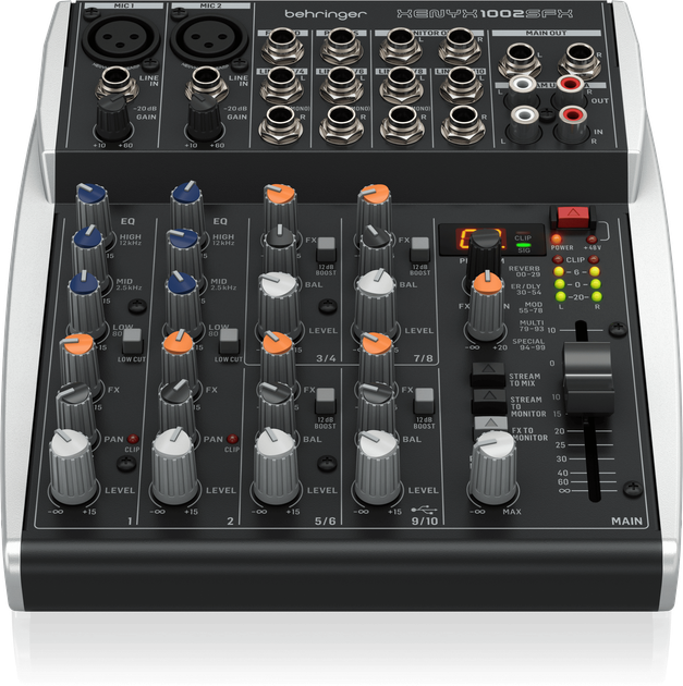Mikser audio Behringer XENYX 1002SFX (1002SFX) - obraz 2