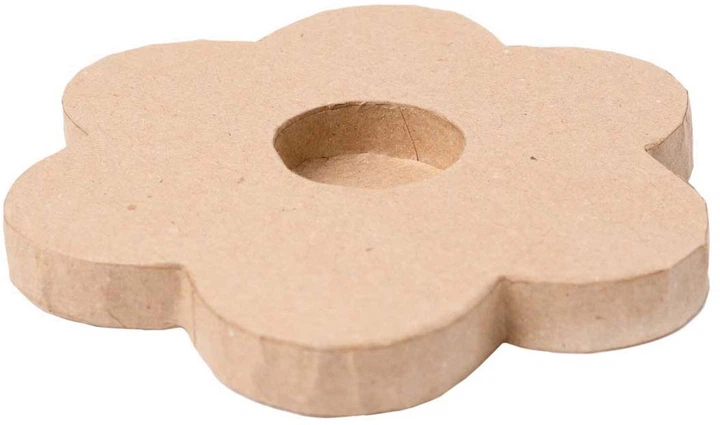 Творчий набір Colorations Пап’є-маше підсвічники для чайних свічок «Квітка» 6 шт 46EN09 (5710903703186) - зображення 2