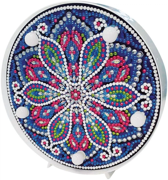 Творчий набір Toi-Toys Алмазна мозаїка-лампа «Мандала» 46656A (8714627004885) - зображення 2