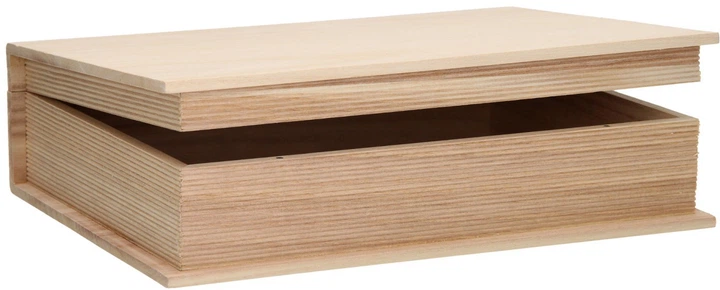 Творчий набір Playwood Дерев’яна коробка у формі книги SL061B (8719348005111) - зображення 2