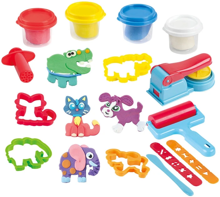 Zestaw kreatywny PlayGo Dough Workshop Case 8488 (4892401084880) - obraz 2