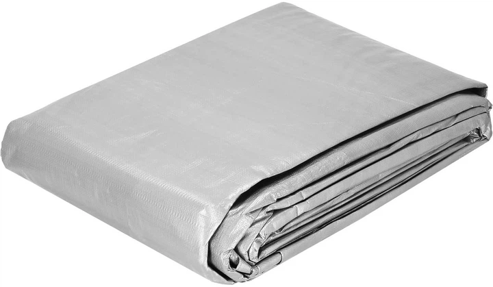 Брезент Springos 6 x 8 м 210 г/м2 Сірий (GA2139) - зображення 2
