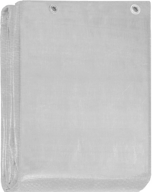 Брезент Springos 6 x 8 м 210 г/м2 Сірий (GA2139) - зображення 11