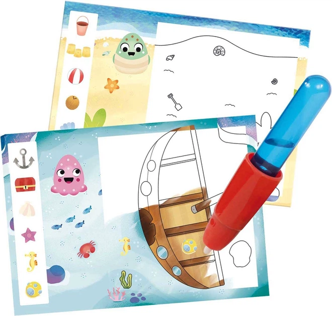 Креативний набір Jumbo Water Magic: Squishies Ocean 2051770 (8721017601562) - зображення 5