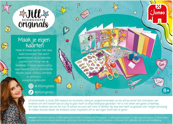 Креативний набір Jumbo Jill: Створи свої власні картки 2051549 (8710126199091) - зображення 2