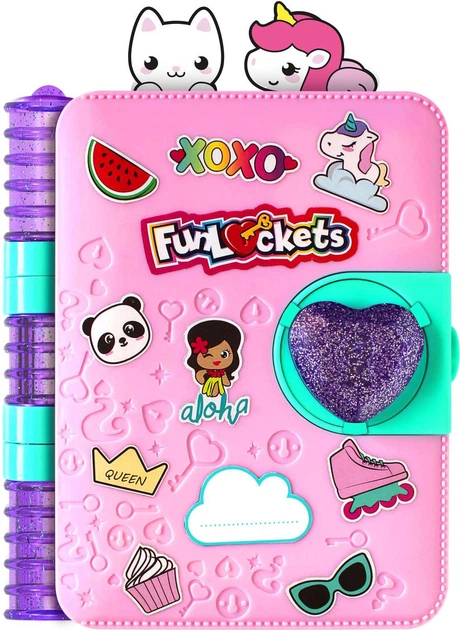 Таємний щоденник Jumbo Funlockets 2051641 (8436538674956) - зображення 3