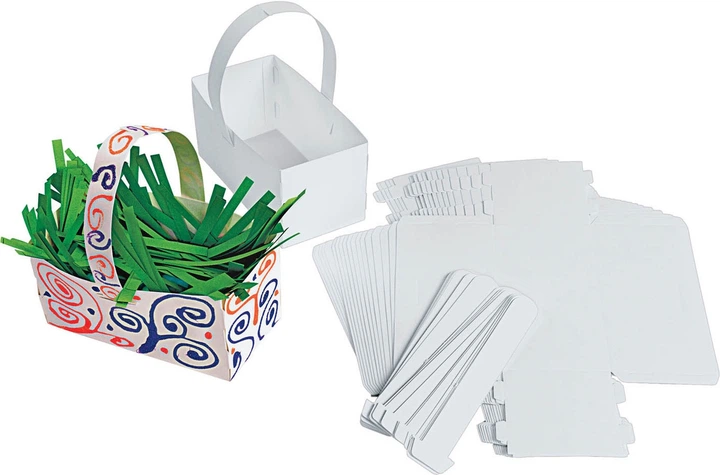 Креативний набір Colorations паперові кошики 20 елементів 6040280 (191487011396) - зображення 3