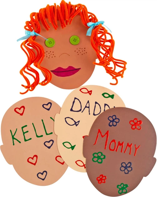 Креативний набір Colorations Малюй як я: Форми обличчя 24 елементи 6040004 (191487039772) - зображення 2