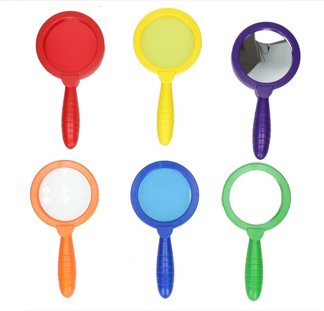 Набір для гри Jumbo кольорові оглядові скла 6 шт 8190148 (8713218061597) - зображення 2