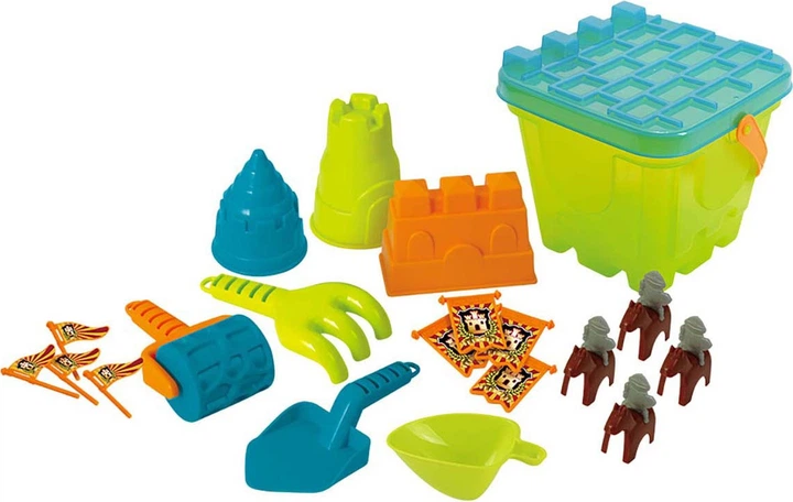 Набір для гри з піском PlayGo Замок з аксесуарами 21 елемент 8150578 (4892401054456) - зображення 2