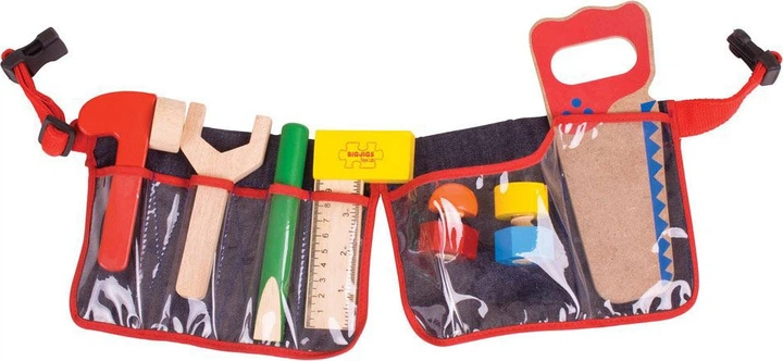Zestaw do zabawy Bigjigs Toys pas narzędziowy 2999261 (691621023112) - obraz 2