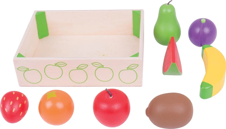 Zestaw do zabawy Bigjigs Toys pudełko z owocami drewniane 2999597 (691621174760) - obraz 3