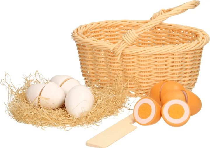 Zestaw do zabawy ZHONGJIEMING TOYS koszyk z jajkami 7510193 (3800966034029) - obraz 2