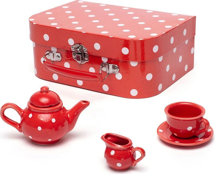 Zestaw do herbaty Bigjigs Toys w futerale porcelanowy 2999861 (691621246139) - obraz 3