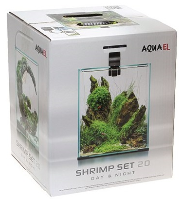 Zestaw akwariowy AquaEl Shrimp Set Smart D&n 20 Ecom Biały (ZES5905546334921) - obraz 1