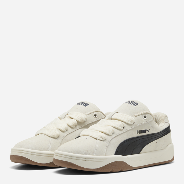 Женские кеды замшевые низкие Puma Park Lifestyle Easy 40070708 40 (6.5UK) 25.5 см Warm White/Black (4069156757608) - изображение 2