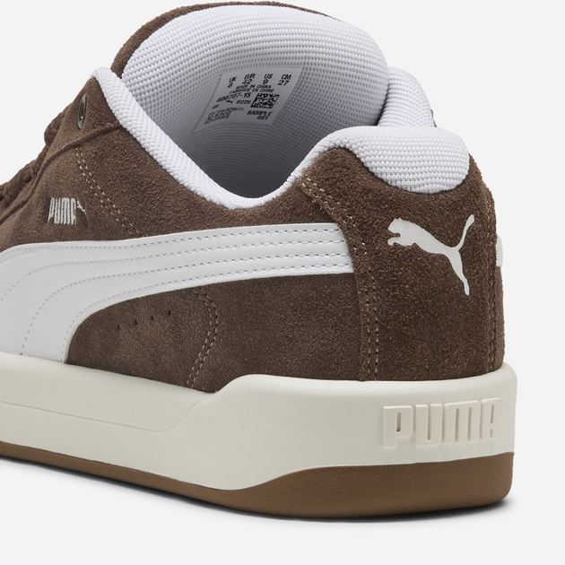 Женские кеды замшевые низкие Puma Park Lifestyle Easy 40070715 38.5 (5.5UK) 24.5 см Chocolate/White (4069161782893) - изображение 6