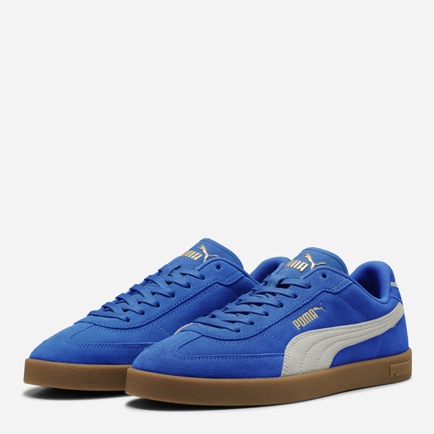 Чоловічі кеди замшеві низькі Puma Club II 40071716 44 (9.5UK) 28.5 см Mountain Blue/White (4069156892385) - Фото 3 Чоловічі кеди замшеві низькі Puma Club II 40071716 44 (9.5UK) 28.5 см Mountain Blue/White (4069156892385) - зображення 3