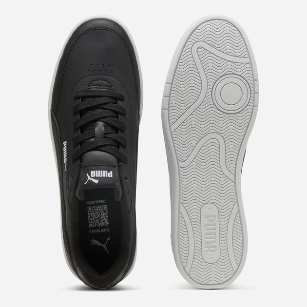 Мужские кеды низкие Puma Court Classic Clean 40222303 47 (12UK) 31 см Black/White (4067983734564) - изображение 4
