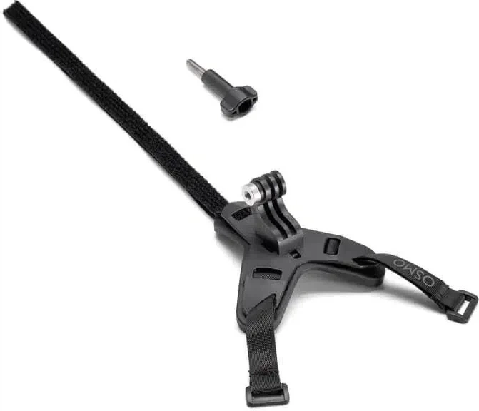 Uchwyt do kamery sportowej na kask DJI Osmo Action Helmet Chin Mount (CP.AS.AA000001.01) - obraz 3