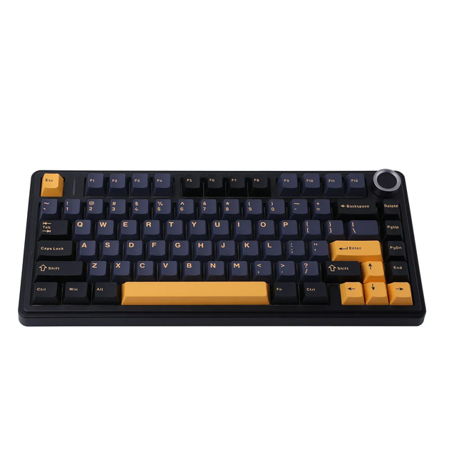 Игровая механическая клавиатура AULA F75 / Три режима подключения / Leobog Axis Reaper Switch / Dark Blue - изображение 10