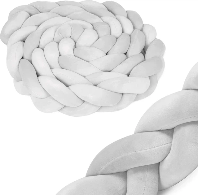 Otulacz do łóżeczka Ricokids 3 m Szary (5903890603670) - obraz 2