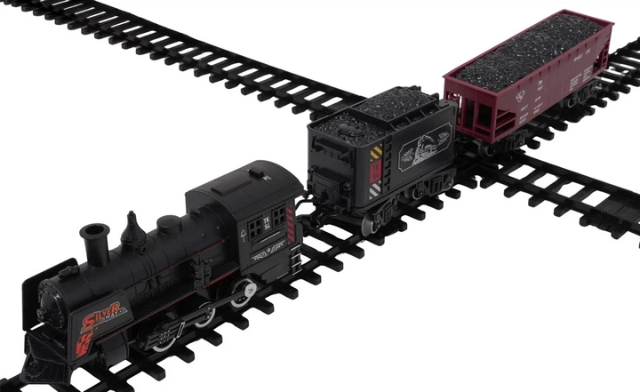 Kolejka Retro Silver Way z funkcją dymu świateł i dźwięku (5903864973136) - obraz 8