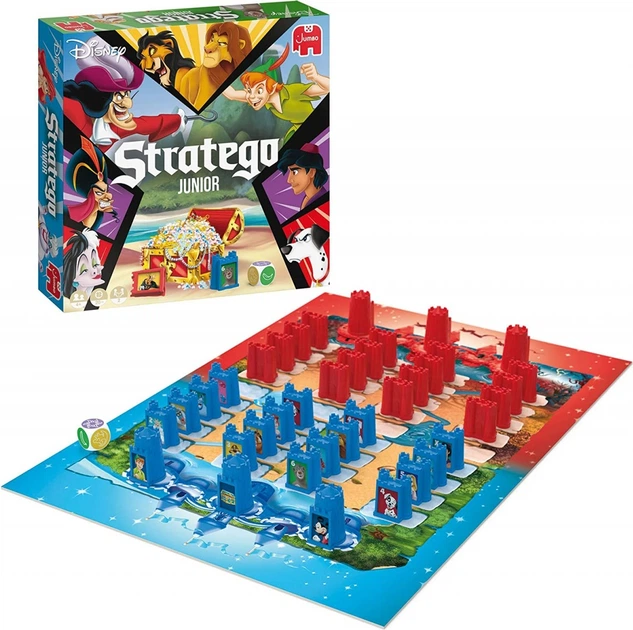 Настільна гра Jumbo Stratego Junior Disney (8710126198032) - зображення 2