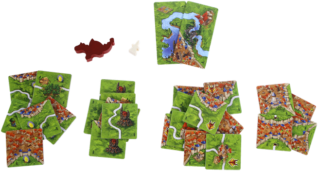 Настільна гра 999 Games Carcassonne Dragon and Fairy (8721184282236) - зображення 6